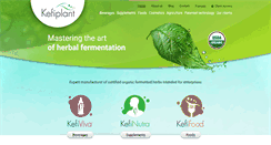 Desktop Screenshot of kefiplant.com